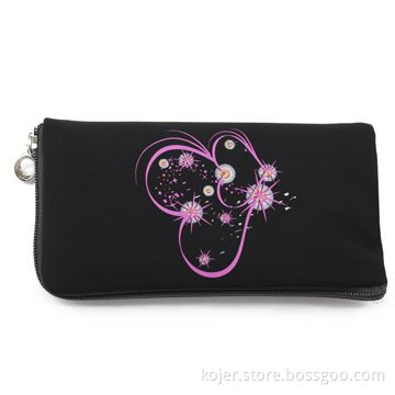 Mobile Phone Pouch Case for iPhone 4/4S, Available in Various Colors, Made of Velvet